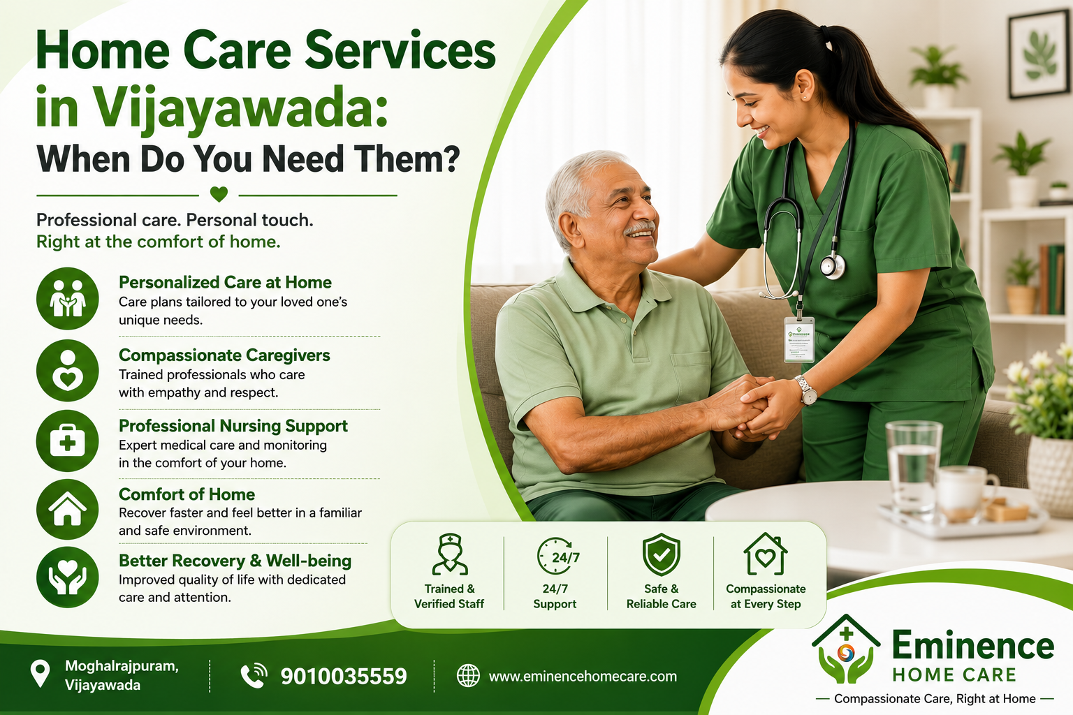 Home Care Services in Vijayawada | Eminence Home Care