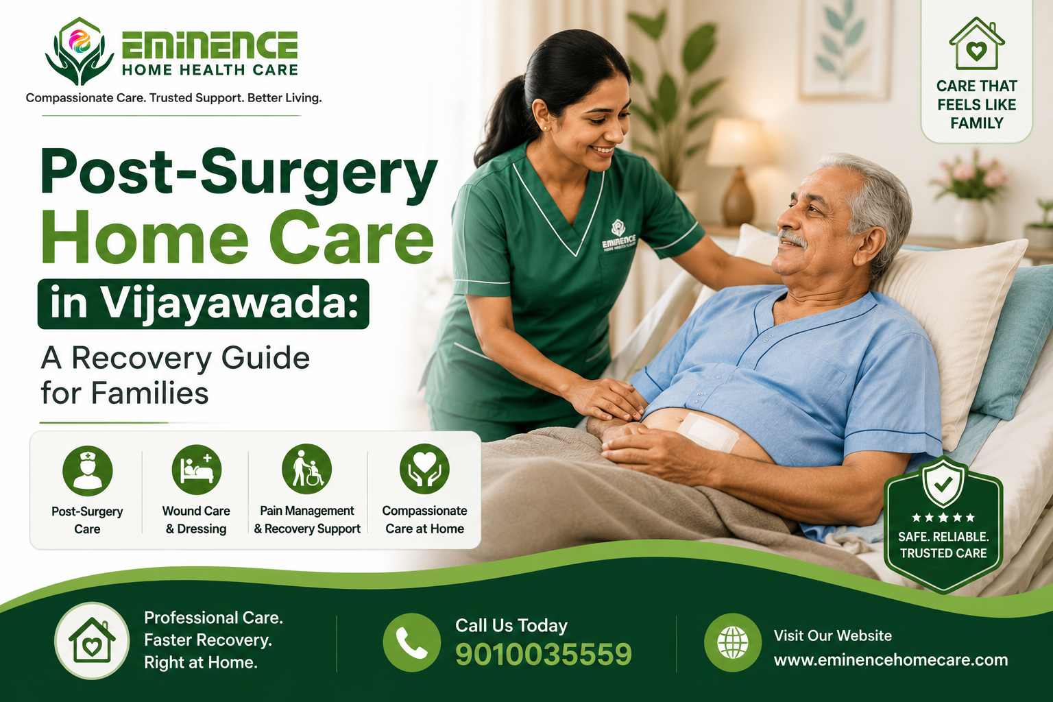 Post Surgery Home Care in Vijayawada